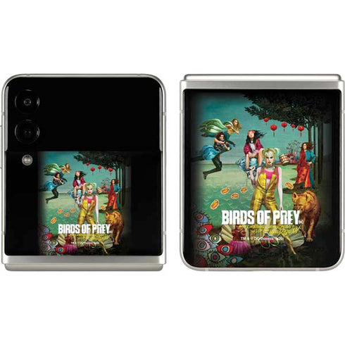 DC Comics Harley Quinn Birds of Prey Variant Movie Poster Galaxy Z Flip3 5G Skin